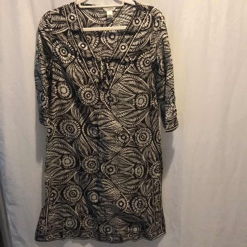 Banana Republic Brown Cotton tunic SIzE Small - Picture 1 of 4